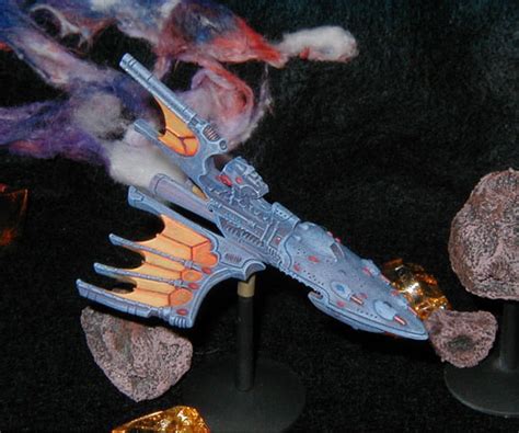 Coolminiornot Battlefleet Gothic Eldar Eclipse Cruiser By Draconistsai