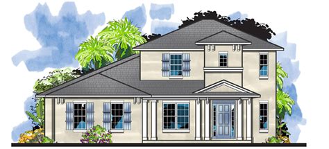 Perla Florida Sunbelt Home Plan 116D-0042 - Shop House Plans and More