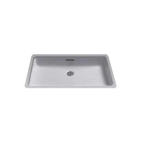 Toto 21 In Rectangular Undermount Bathroom Sink With Cefiontect In