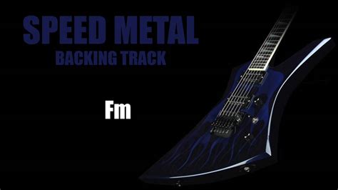 Speed Metal Backing Track Bpm Youtube