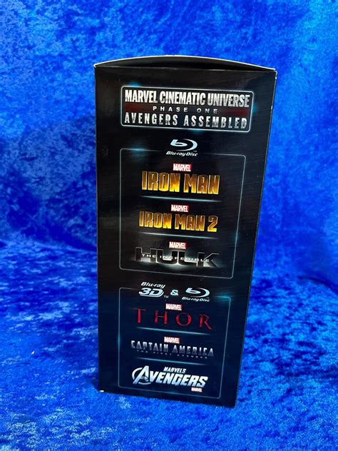 Marvel Cinematic Universe Phase One Avengers Assembled Blu Ray 3D