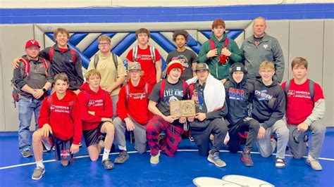 Vandals Wrestlers Finish Rd At Princeton Tournamentdillon Hinton