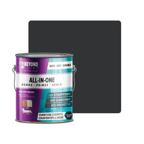 BEYOND PAINT 1 gal. Licorice Furniture, Cabinets, Countertops and More ...