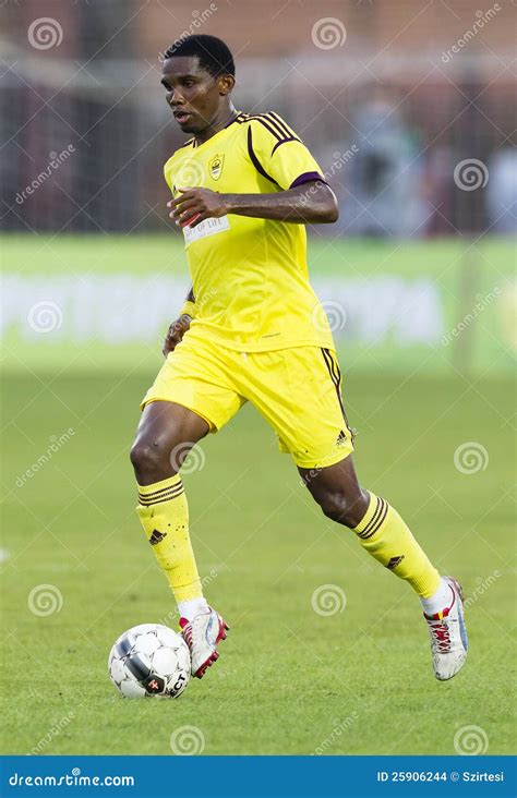 Budapest Honved Vs Anzhi Makhachkala Football Game Editorial Stock ...