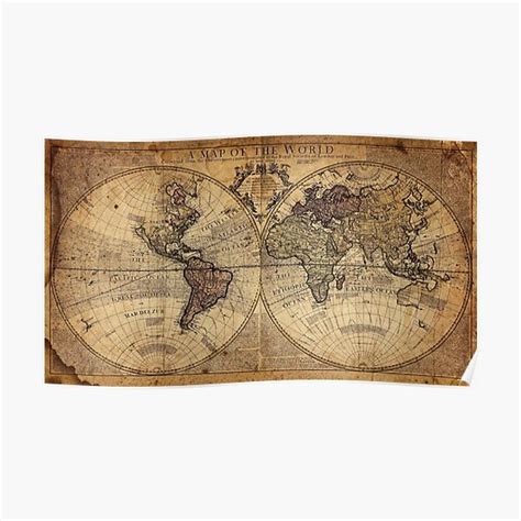 4K Vintage Map Of The World | HD Old World's Map | HD Antique World's ...