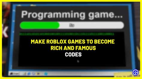 Make Roblox Games To Become Rich And Famous Codes February 2023 Gamer