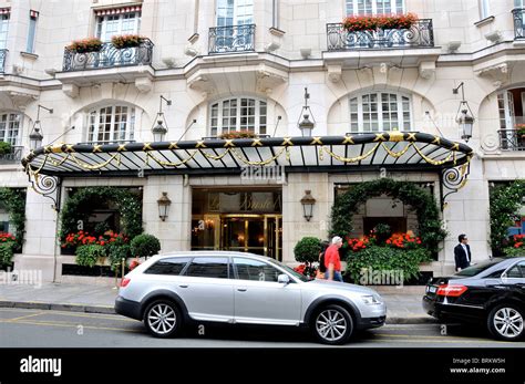 Bristol hotel, Paris, France Stock Photo - Alamy