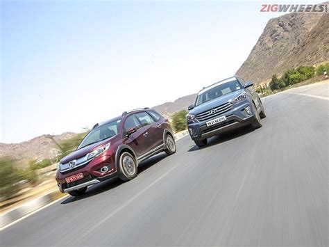 Honda Br V Vs Hyundai Creta Comparison Review Zigwheels