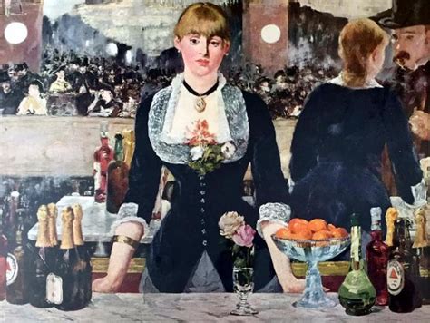 Edouard Manet A Bar At The Folies Bergere C 1881 Fine Art Pr