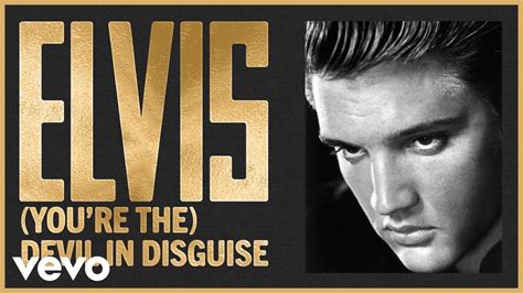 You Re The Devil In Disguise Elvis Presley 歌詞和訳と意味