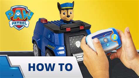 Paw Patrol Remote Control Chase Monitoring Solarquest In