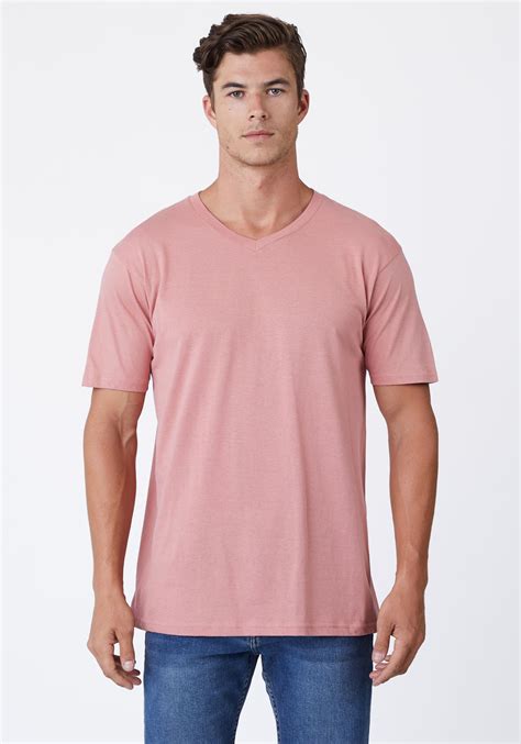 Mens V Neck T Shirt Cotton Heritage Blank T Shirts V Neck T Shirt