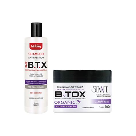 Kit Botox Sennte BTOX Matizador orgánico 2 productos BrasilyBelleza