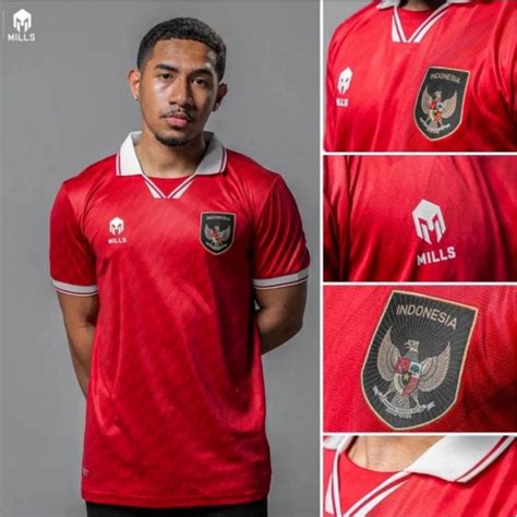 Jual JERSEY TIMNAS 2022 2023 MILLS REPLICA VERSION HOME AWAY 3RD