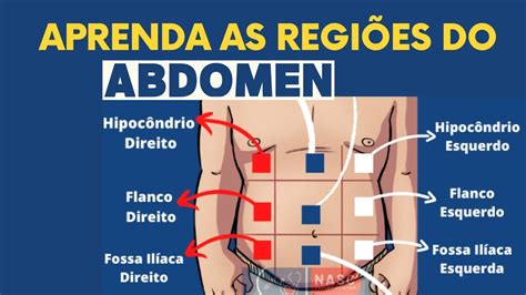 Entenda agora a divisão do abdome em 9 quadrantes YouTube