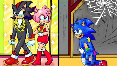 Daily Life Of Sonic And Amy Very Sad Story But Happy Ending Sonic