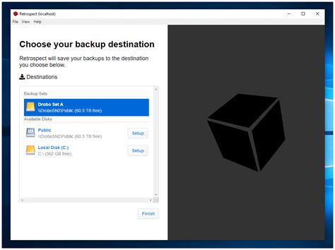 Retrospect: Knowledge Base > Retrospect Console Preview