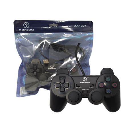 Controle Joystick Kapbom Kap Uy Preto Shopee Brasil