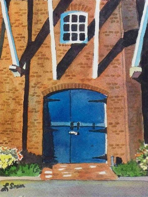 Dutch Door Painting By Leanne Sowa Pixels