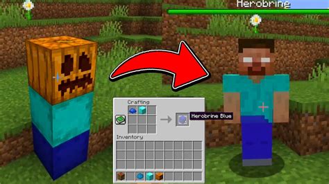 How to Make Herobrine in Minecraft - YouTube