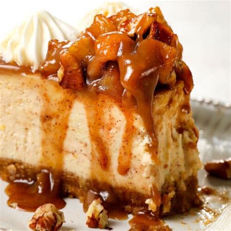 Caramel Apple Cheesecake Carlsbad Cravings Caramel Apple Cheesecake Apple Cheesecake Desserts