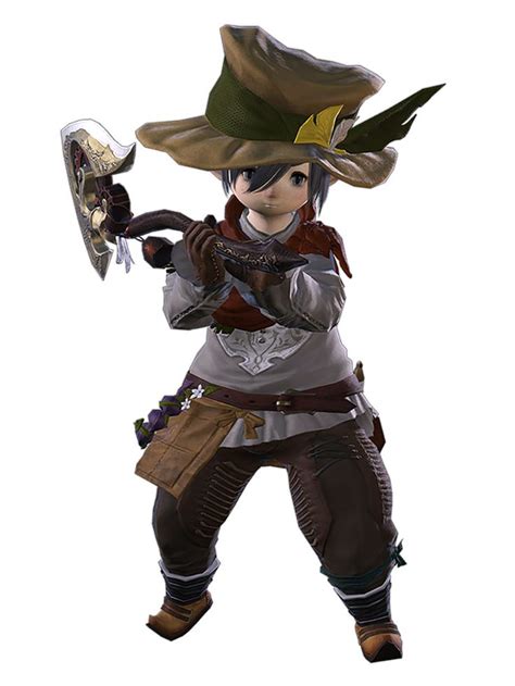 Botanist Render From Final Fantasy Xiv Stormblood Final Fantasy Xiv