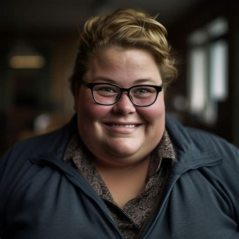 Premium Photo A Woman Wearing Glasses And A Jacket