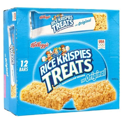 Kelloggs Rice Krispies Treats Big Bar 22 Oz Bars 12 Count