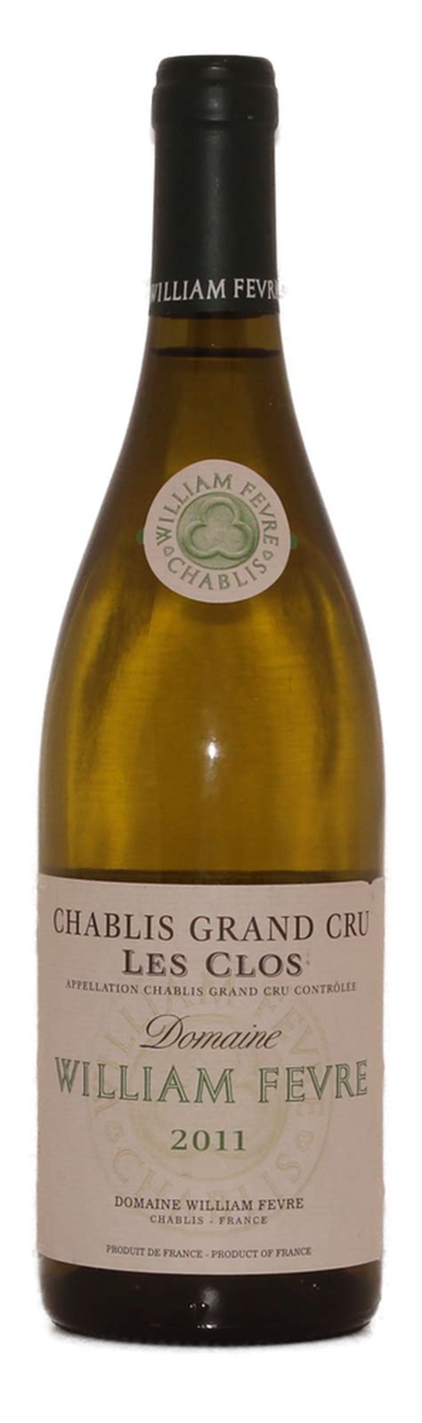 2011 Domaine William Fevre Les Clos Grand Cru Pearl Chablis And