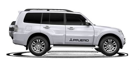 MITSUBISHI PAJERO 2pcs Stripes Vinyl Decals Stickers Logo Etsy