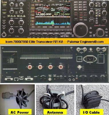 Noise Reduction Filters Icom Transceiver Rfi Kit Ham Amateur