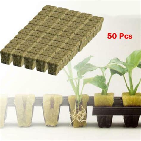 Pcs Grow Starter Cubes Plug Hydroponic Grow Media Cloning