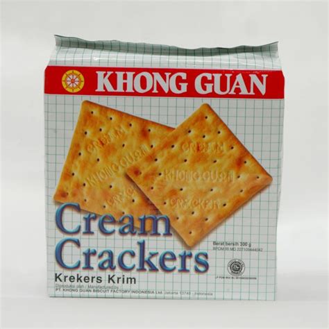 Jual Khong Guan Cream Crackers Mtlz G Shopee Indonesia