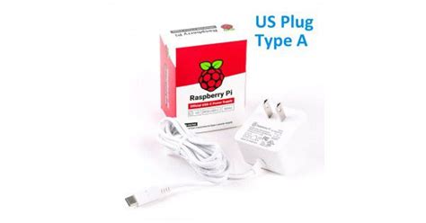 Raspberry Pi Official Usb C Power Supply 15w 5v3a สีขาว