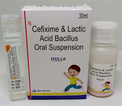 Cefixime Mg With Lb Dry Syrup For Commercial Mg Ml At Rs