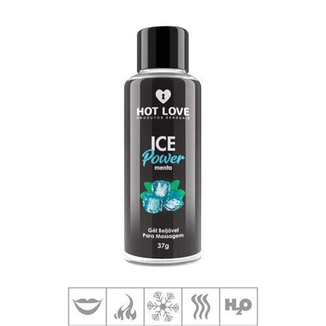 Gel Beijável Ice Power Menta g Hot Love