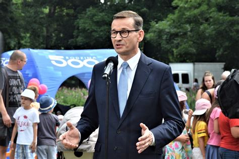 Premier Mateusz Morawiecki Spotka Si Z Mieszka Cami Kalisza Kalisz