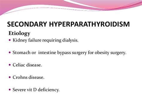 Secondary Hyperparathyroidism