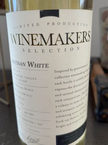 Wente Vineyards Winemakers Selection Artisan White Vivino United Kingdom