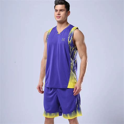 High Quality Men Basketball Jerseys Sets College Basketball Jerseys ...