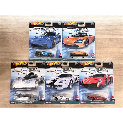 Hot Wheels Car Culture SPEED MACHINES Set Of 5 Brand New Shopee Malaysia
