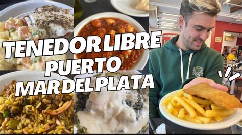 Donde Comer En El Puerto Tenedor Libre En Mar Del Plata Youtube