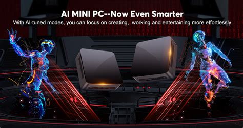 Intel AI PC OUVIS F1A Mini Gaming PC AI Mirror PC Image Art Generator ...