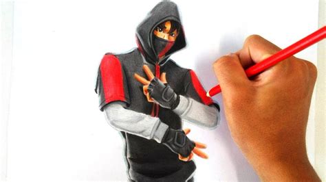 Cómo Dibujar La Skin Ikonik Fortnite Drawing Skin Ikonik Martindraw