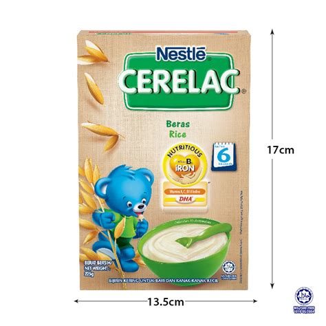 NESTLE CERELAC Rice Infant Cereal Box Pack 225g