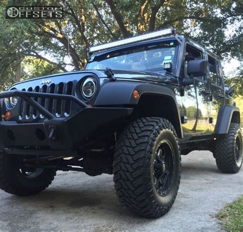 Wheel Offset Jeep Wrangler Slightly Aggressive Suspension Lift