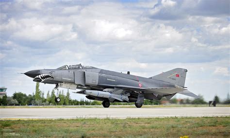 Turkish Air Force F4E Phantom II An F4E Phantom II Aircraf Flickr