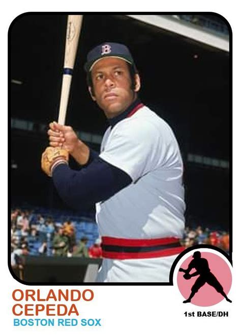 Jan 18 1973 ORLANDO CEPEDA JOINS THE BOSON RED SOX Baltimore Orioles