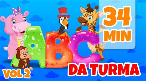 ABC Da Turma Vol 2 Giramille 34 Min Desenho Animado Musical YouTube