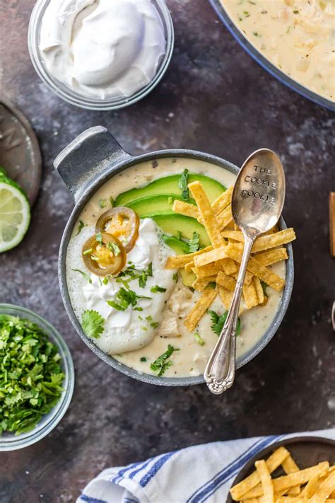 Creamy White Chicken Chili With Cream Cheese How To Video